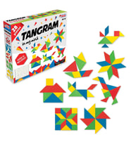 Tangram Lego (28 Parça) - Lego Setleri - Tangram Oyunu - Şekilli Lego - Tagram Seti