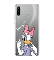 Huawei P30 Lite Uyumlu Ördek Desenli Şeffaf Telefon Kılıfı