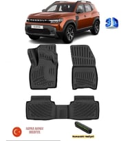 Renault Duster (MHEV) 2024 Sonrası Uyumlu 3D Havuzlu Paspas ASMA KOKU VE NUMARATÖR HEDİYELİ