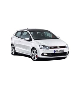 Volkswagen Polo (2010-2016)  Uyumlu GTI Yan Marşpiyel Seti (Plastik)