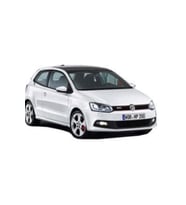 Volkswagen Polo (2010-2016)  Uyumlu GTI Yan Marşpiyel Seti (Plastik)