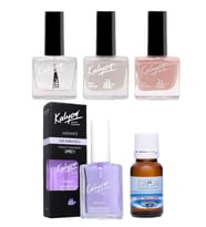 Kalyon French Set+Oje Kurutucu Sprey 17Ml+Oje Çözücü (Krem)