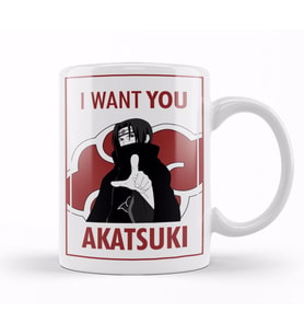 Recruta Akatsuki  Naruto Kupa Bardak Porselen