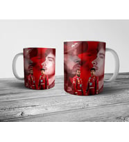 Pixxa Hamilton & Leclerc F1 Formula 1 Ferrari Kupa Bardak Model 2