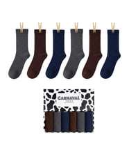 Carnaval Classic Dark 6’lı Erkek Soket Çorap Seti / Premium Günlük Seri