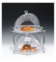 2 KATLI KOMPLE ROLLTOP KAPAKLI  TEŞHİR STANDI/KÖŞELİ-KÜÇÜK