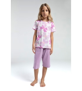 Kız Çocuk Pijama Takım 2-7 Yaş 3596-2