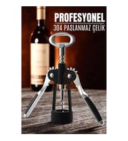 TransForMacion Tirbuşon Şarap Açacağı ve Şişe Açacağı 304 Paslanmaz Çelik 721085