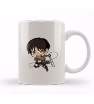 Attack On Titan Chibi Eren Kupa Bardak Porselen