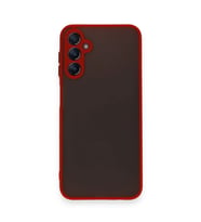 Samsung Galaxy A25 5g Kılıf Montreal Silikon Kapak - Kırmızı