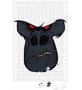 Primal Rage Yeti Puzzle 240 Parça Yapboz
