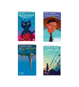 Kedi Gezegeni + John Barleycorn + Aziz Ayyaş Efsanesi + Lord Jim- 4 Kitap Set - Iş Bankası Özel Set