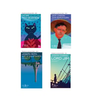 Kedi Gezegeni + John Barleycorn + Aziz Ayyaş Efsanesi + Lord Jim- 4 Kitap Set - Iş Bankası Özel Set