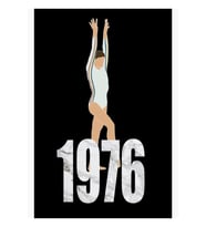 Nadia Comaneci Tablo Ahşap Poster Dekoratif