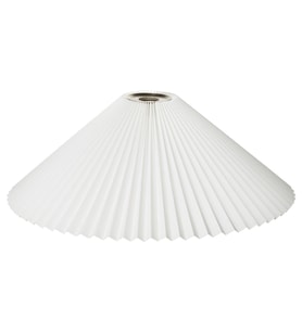 Sarkıt Lamba Abajur Başlığı, Beyaz, 59 cm