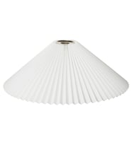 Sarkıt Lamba Abajur Başlığı, Beyaz, 59 cm