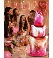 Folyo Balon Ruj Model Bride Bekarlığa Veda Partisi 40x95 cm Parti Süsü Dekor Balon