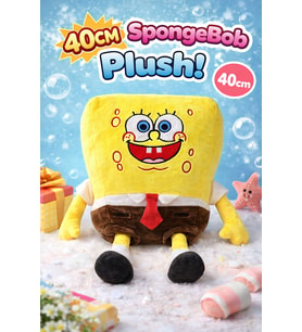 40 CM Peluş Sünger Bob Büyük Boy Sevimli Karakter Oyuncak