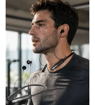 Kablosuz Neckband Kulaklık Bluetooth 5.4 Manyetik Tasarımlı