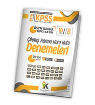 2024 KPSS ÖSYM Arşivi Çıkmış Soru Karma Genel Yetenek Genel Kültür D. Çözümlü De (Beyaz)