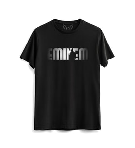Eminem Dijital Baskılı Siyah Tshirt