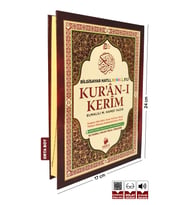 Merve Yayınevi 5'li Kur'an-ı Kerim Kelime Meali ve Türkçe Okunuşlu - Orta Boy