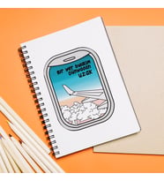 Dünyadan Uzak Tasarımlı Defter