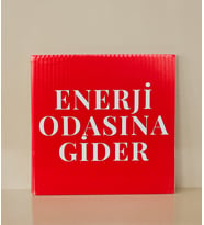 ENERJİ ODASI YÖNLENDİRME LEVHASI POLİKARBON