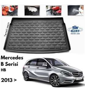Mercedes W246 B Class Bagaj Havuzu Paspası
