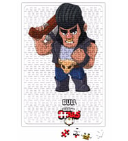 Brawl Stars Bull Puzzle 240 Parça Yapboz