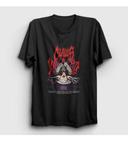Presmono Unisex Siyah Aki Claws Of Ya Zi Street Fighter T-Shirt