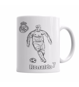 RONALDO Kupa Bardak Porselen