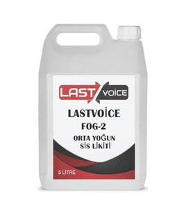Lastvoice Fog-2 Sis Makinesi Likiti Sıvısı 5 Litre Orta