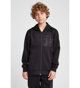 Çocuk Fermuarlı Kapüşonlu  Sweatshirt 25N-3135
