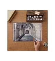 Gotik Tarzı Koridor Tasarımı 240 parça Ahşap Puzzle Ahşap Kutuda MP01490