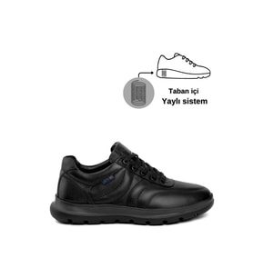 Marcomen 20023 Erkek Hakiki Deri Bağcıklı Anti Stress Atom Ayakkabı