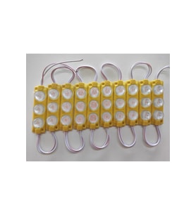 Carub Camlı Parmak Led Lamba Amber 12 Volt Su Geçirmez 10,lu 3m Bantlı Kesilebilir BR0409938
