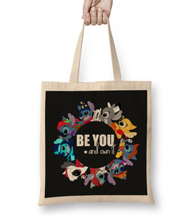 Stitch Be You And Own Bez Çanta Uzun Saplı
