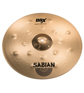 Sabian 416BCX B8X Ballistic Crash Zil (16 İnç)  Özel Çekiçleme - Patlayıcı Ses - Efektif