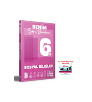 Benim Hocam Yayınları 2025-2026 müfredat 6 Sınıf Sosyal Soru Bankası Tamamı Video Çözümlü Beceri Temelli Sorular (Çok Renkli)