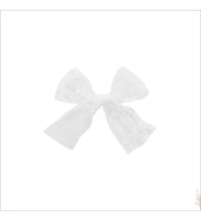 Güpür Dantel 10 Adet Fiyonk, 5,5 cm - Beyaz