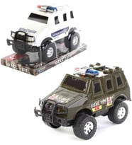 Zırhlı Çek Bırak Özellikli Oyuncak Polis  Arabası Özel Tim Toma  (Karışık)