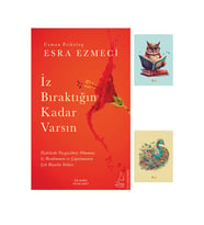 Esra Ezmeci - Iz Bıraktığın Kadar Varsın 9786254414855 - Not Defterli seti