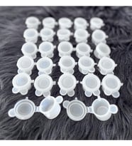 Boş Boya Kutusu 10ml 30 GÖZ, Sayılarla Boyama Taş tuval Boyama hobi Boş boya kutusu Boncuk Kutusu Numune Kutusu Kapaklı Sızdırmaz Plastik Kutu (30)