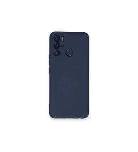 Tecno Pova Neo Kılıf Nano İçi Kadife Silikon - Lacivert