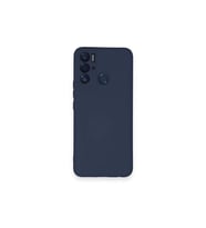 Tecno Pova Neo Kılıf Nano İçi Kadife Silikon - Lacivert
