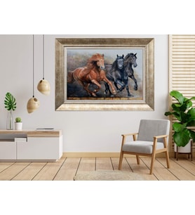 Gümüş Çerçeveli dekoratif Tablo as1302