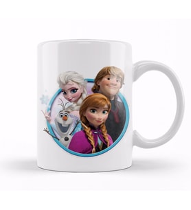 Disney Frozen Look and Find Olaf Elsa Anna Kupa Bardak Porselen