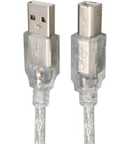 Parcbeny 5 Metre 1316 2.0V ŞEFFAF Kaliteli, Uzun ömürlü kullanım USB YAZICI KABLOSU (5 Metre)