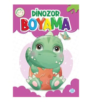Eğlenceli Dinozor Boyama